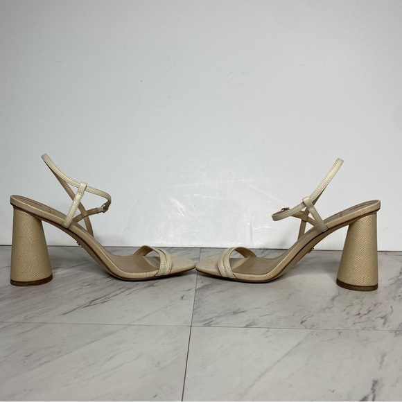 Sam Edelman Kit Natural Leather Heeled Sandal 8M - Picture 5 of 14
